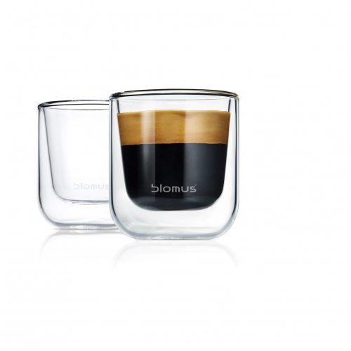 Espresso glazen dubbelwandig - set van 2
