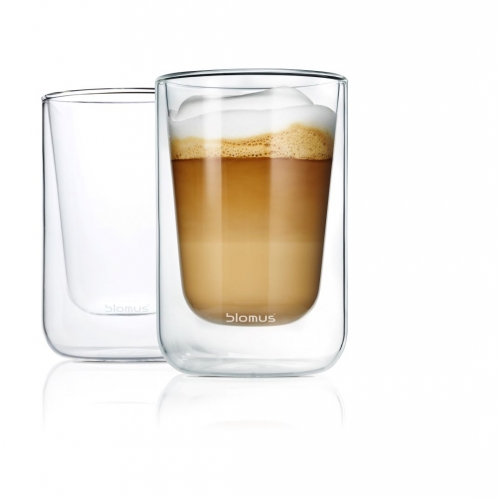 Cappuccino glazen dubbelwandig - Set van 2