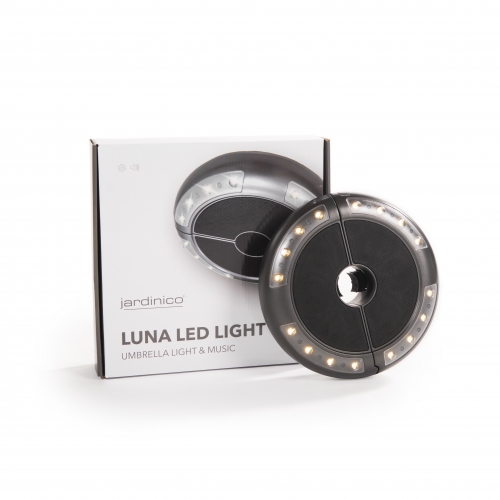 Luna parasolverlichting & speaker