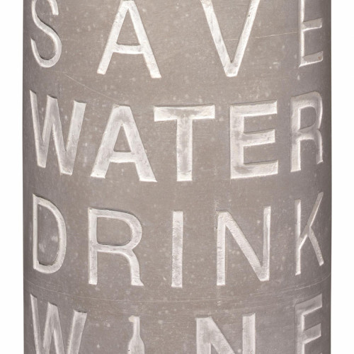 'Save water drink wine ' wijnkoeler - Beton