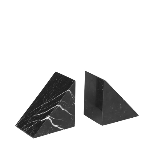Set of 2 marble bookends