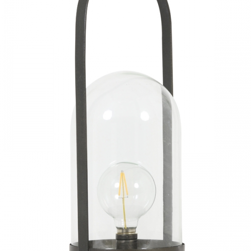 Fardou tafellamp - Donker brons