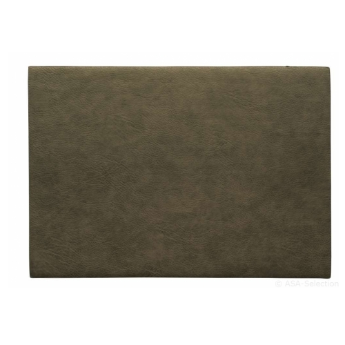 Placemat vegan leder - Khaki