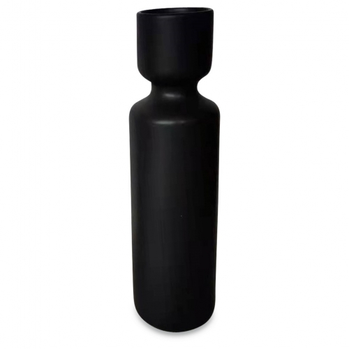 Vase Long - Noir