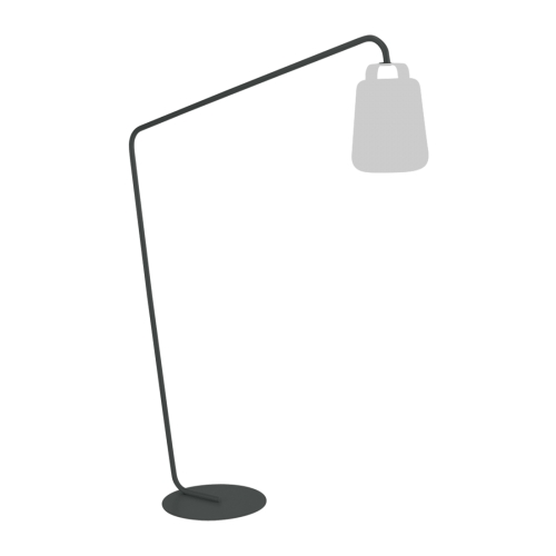 Voet voor Balad lamp - Carbone