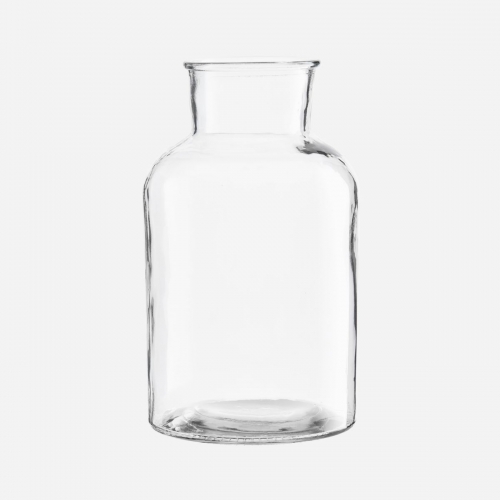 vase, Jar, dia 17, h 30 cm Glass