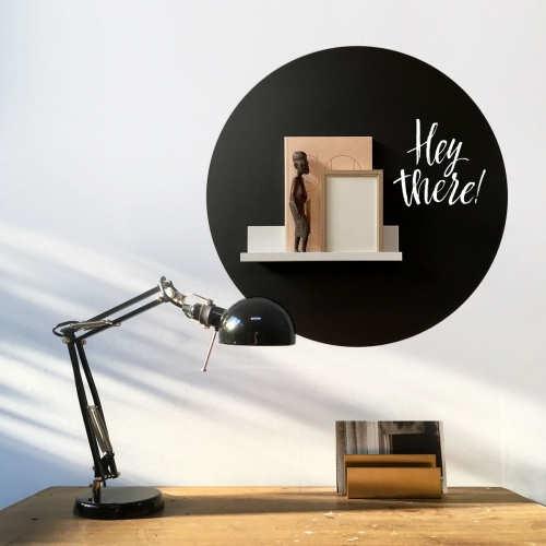 Magnetische muursticker - Ø60 cm - Beschrijfbaar