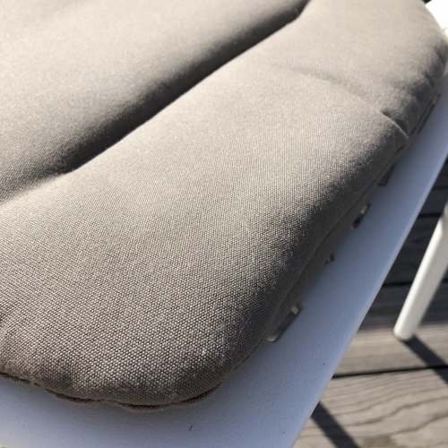 Outdoor kussen met velcro - Sunbrella - Taupe