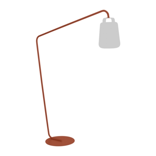 Voet voor Balad lamp - Ocre rouge