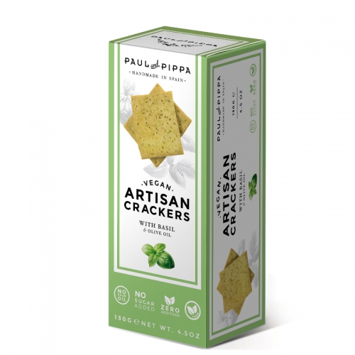 Basilicum cracker - Vegan