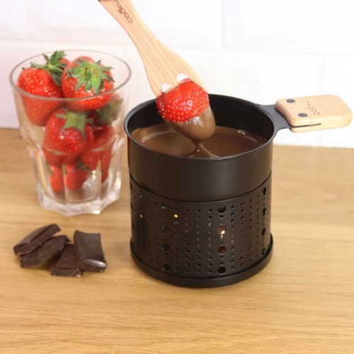 Theelicht chocolade fondue
