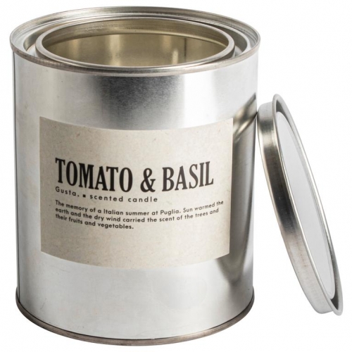 Bougie parfumée en boîte - Tomato & basil