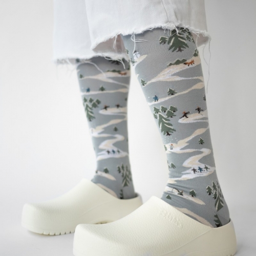 Trendy sokken - Paysage Pluie - Maat 39/41