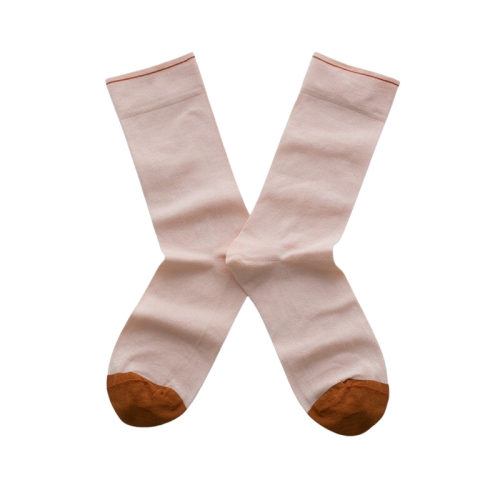 Trendy sokken - Uni rose bouton - Maat 39/41
