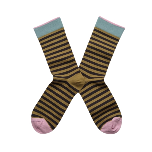 Trendy sokken - Rayure Absinthe - Maat 42/44