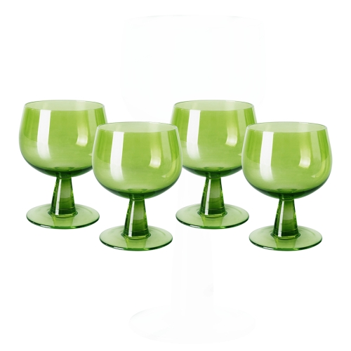 The Emeralds verres à vin blanc - set v 4