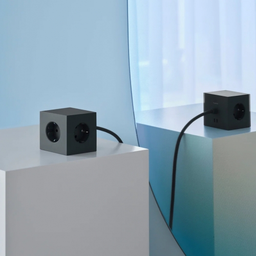 Square 1 - Contactdoos met verlengkabel USB-C