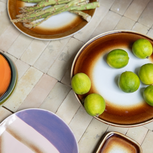 70's dinerbord - set v 2