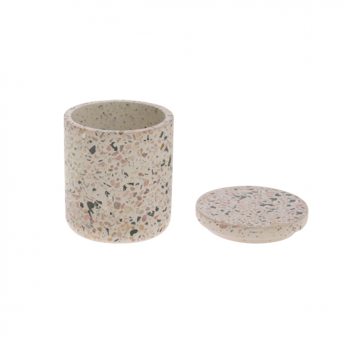 Terrazzo voorraadpot