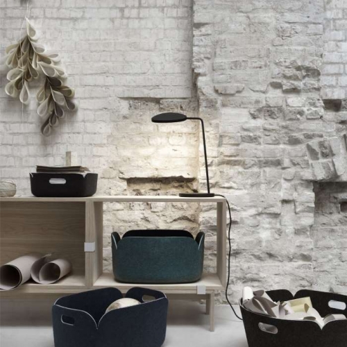 Restore basket - Large - Black melange