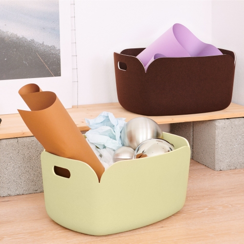 Restore basket - Large - Dark brown