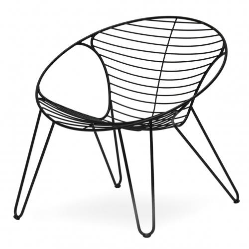 Wire loungestoel