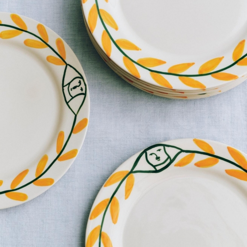 Eetbord - Ø24 cm - La Pittura