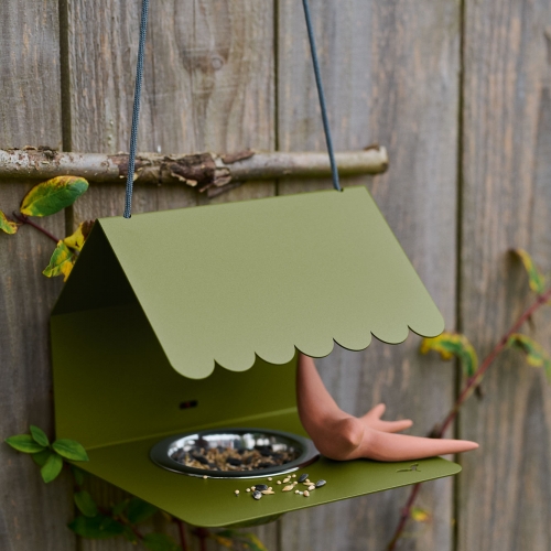 Picoti vogelvoederhuisje - Orange confite