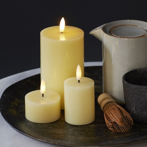 Sille led-kaars - h15 cm